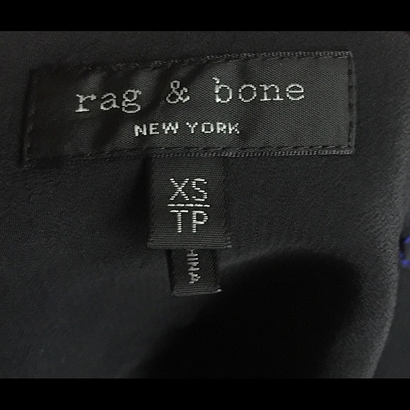 RAG & BONE Shield Silk Blouse - Picture 12 of 13